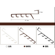 日本多功能門後毛巾衣帽掛鈎架
