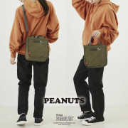 日本PEANUTS x ROOTOTE夾棉布兩用袋