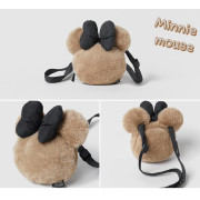 蝴蝶結Minnie Mouse兒童毛毛袋