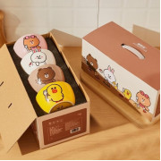 LINE FRIENDS 陶瓷碗4件套