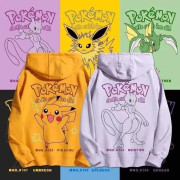 親子款Pokemon連帽衛衣2件