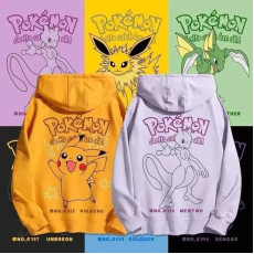 親子款Pokemon連帽衛衣2件