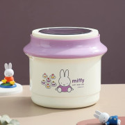 miffy 圓形雙層不鏽鋼保溫飯盒