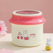 miffy 圓形雙層不鏽鋼保溫飯盒