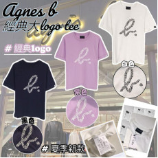 Agnes.B 經典大logo Tee