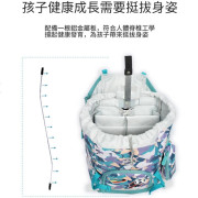 卡通滿印輕量護脊書包