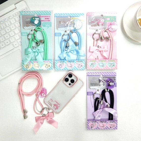 Sanrio Multi Ring 手機掛繩Phone Strap 連墊片