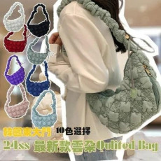 東大門24ss最新款雲朵Quilted Bag包